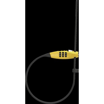 ABUS LUCCHETTO COMBIFLEX TRAVELGUARD YELLOW