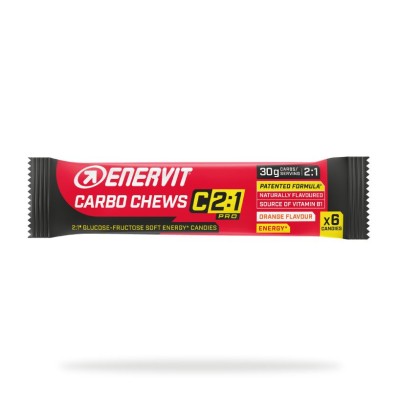 ENERVIT C2:1 CARBO CHEWS 1X34g