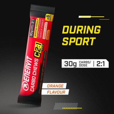 ENERVIT C2:1 CARBO CHEWS 1X34g
