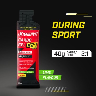 ENERVIT C2:1 CARBO GEL LIME 60ml