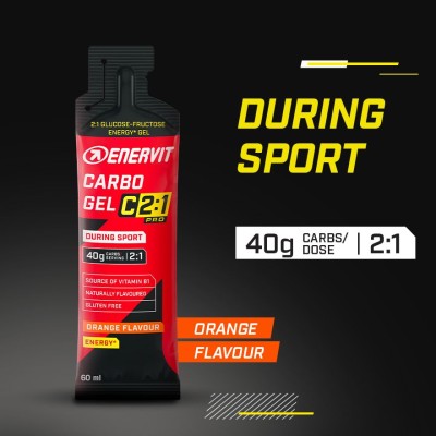 ENERVIT C2:1 CARBO GEL ORANGE 60ml