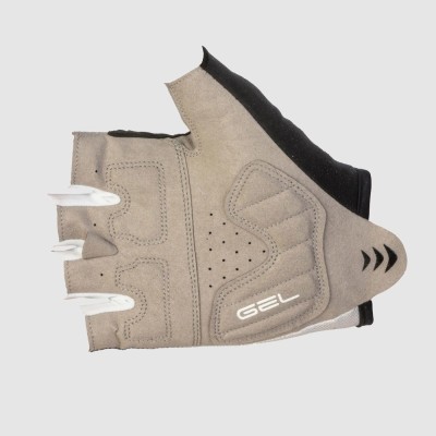 KARPOS FEDERIA 1/2 FINGERS GLOVE WHITE BLACK