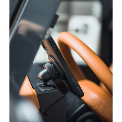 QUADLOCK TESTA CARICABATTERIE WIRELESS MAGNETICA BLACK