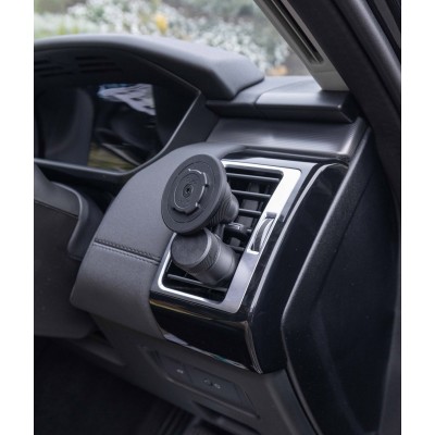 QUADLOCK TESTA CARICABATTERIE WIRELESS MAGNETICA BLACK