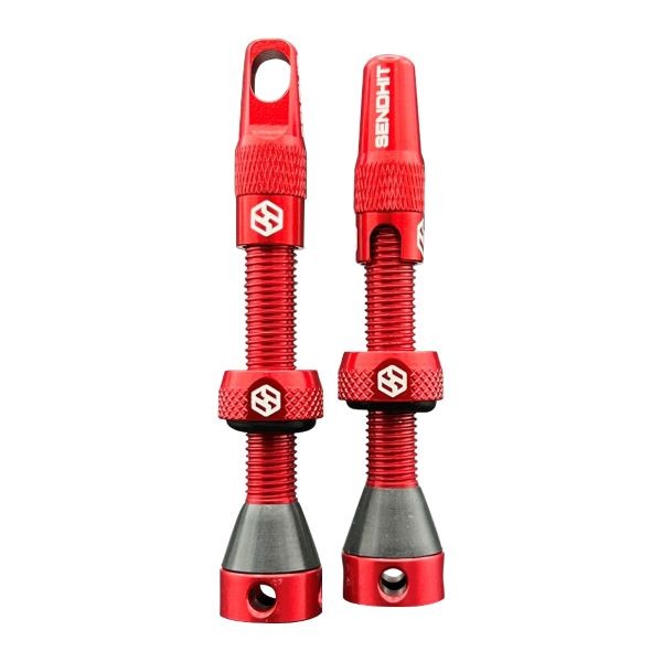 SENDHIT COPPIA VALVOLE TUBELESS 44mm ROSSO
