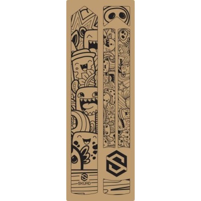 SKUAD PROTEZIONE TELAIO COMICS BLACK