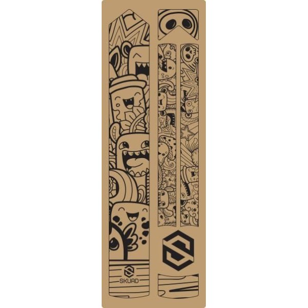 SKUAD PROTEZIONE TELAIO COMICS BLACK