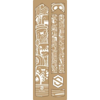 SKUAD PROTEZIONE TELAIO COMICS WHITE