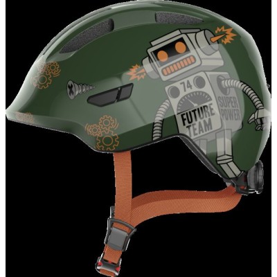 ABUS CASCO SMILEY 3.0 GREEN ROBO