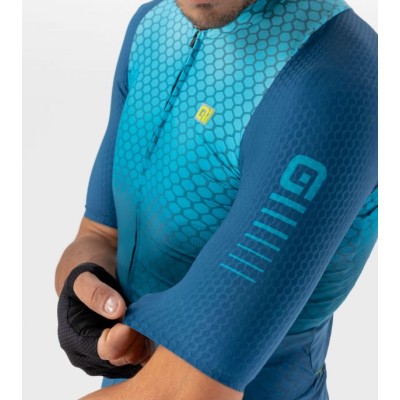 MAGLIA MC R-EV1 - VELOCITY G+ PETROLIO-TURCHESE