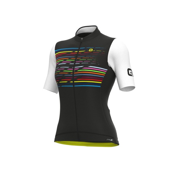 ALE MAGLIA M/C DONNA PRS LOGO NERO