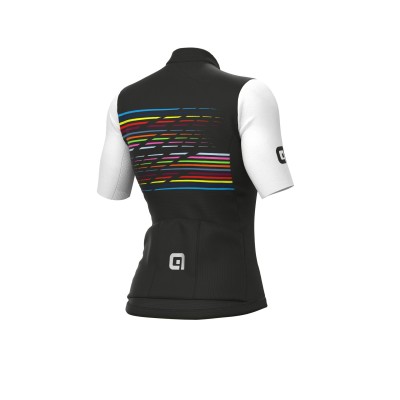 ALE MAGLIA M/C DONNA PRS LOGO NERO