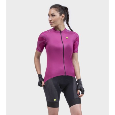 ALE MAGLIA M/C DONNA R-EV1 ARTIKA AMARANTO