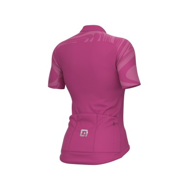 ALE MAGLIA M/C DONNA R-EV1 ARTIKA AMARANTO