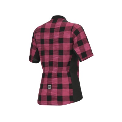 ALE MAGLIA M/C DONNA SCOTTISH ROSA