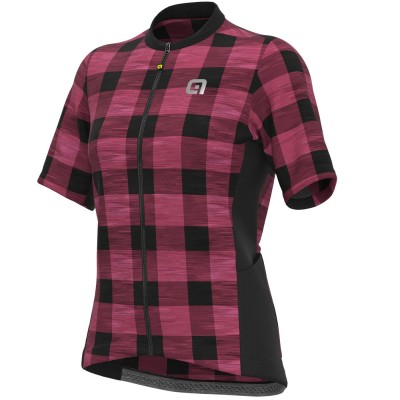 ALE MAGLIA M/C DONNA SCOTTISH ROSA