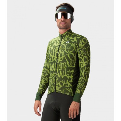 ALE MAGLIA SOLID RIDE VERDE-NERO UOMO