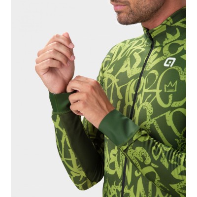 ALE MAGLIA SOLID RIDE VERDE-NERO UOMO