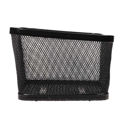 BRN CESTO POST INTRECCIO RETTANGOLO NERO