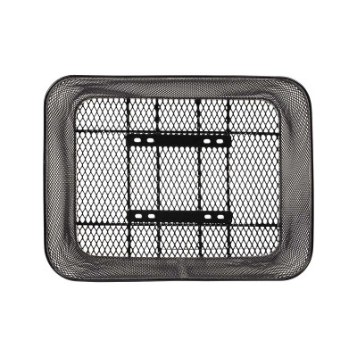 BRN CESTO POST INTRECCIO RETTANGOLO NERO