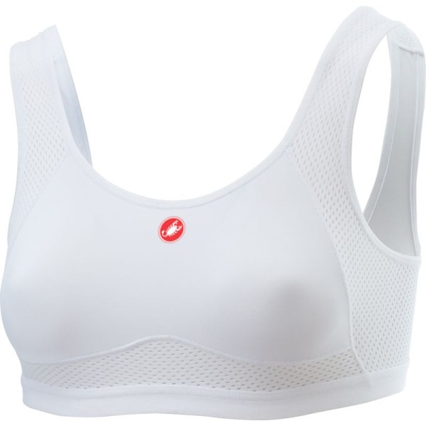 CASTELLI ROSSO CORSA BRA WHITE