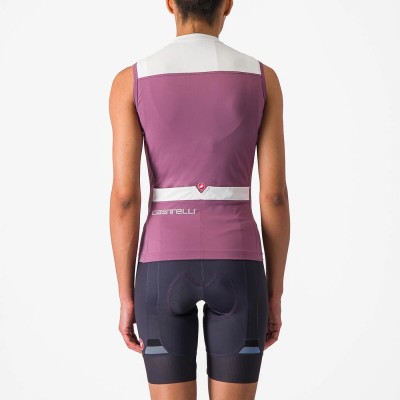 CASTELLI SOLARIS SLEEVLESS JERSEY DEEP PURPLE