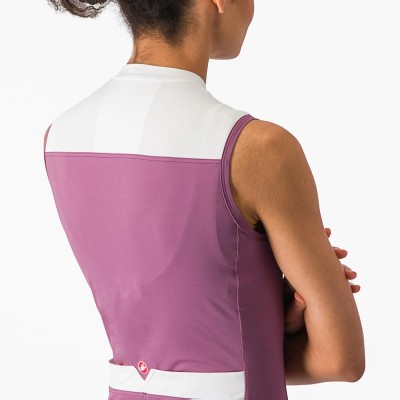 CASTELLI SOLARIS SLEEVLESS JERSEY DEEP PURPLE
