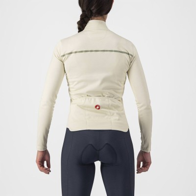 CASTELLI SINERGIA 2 JERSEY FZ CHALK/GREEN TEA