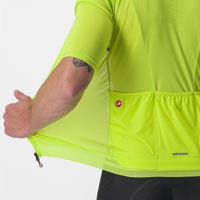 CASTELLI SUPERLEGGERA   3 JERSEY ELETRIC LIME