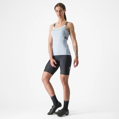 CASTELLI BAVETTE TOP WINTER SKY DARK STEEL BLUE