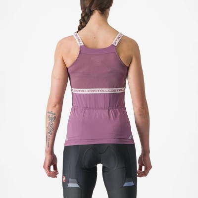 CASTELLI BAVETTE TOP DEEP BORDEAUX DEEP PURPLE