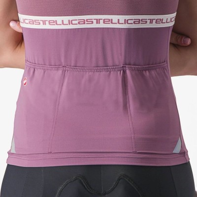 CASTELLI BAVETTE TOP DEEP BORDEAUX DEEP PURPLE