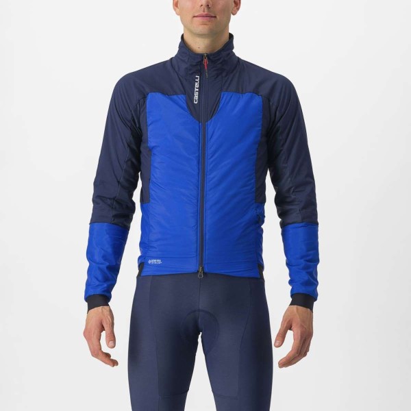 CASTELLI FLY THERMAL JACKET VIVID BLUE BELGIAN BLUE