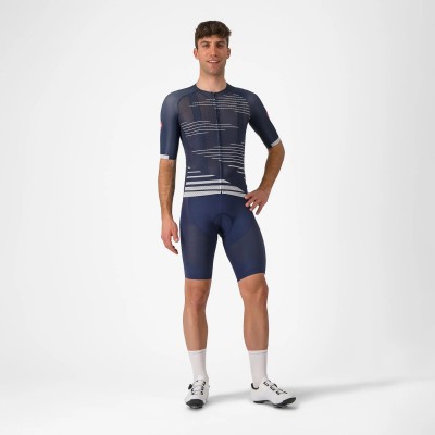 CLIMBER'S 4.0 JERSEY BELGIAN BLUE/SILVER GRAY