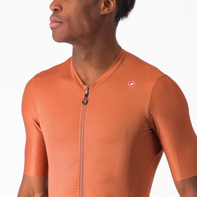 CASTELLI ESPRESSO JERSEY MOCHA DARK GREY