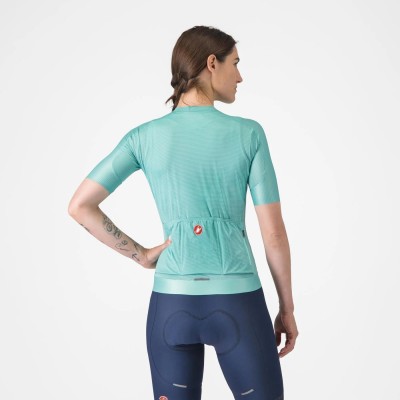 CASTELLI ESPRESSO W JERSEY POOL BLUE