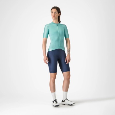 CASTELLI ESPRESSO W JERSEY POOL BLUE