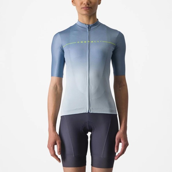 CASTELLI SALITA JERSEY STEEL BLUE WINTER SKY ELETTRIC