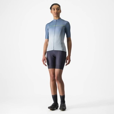 CASTELLI SALITA JERSEY STEEL BLUE WINTER SKY ELETTRIC