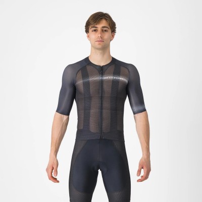 CASTELLI CLIMBER'S A/C JERSEY BLACK/DARK GRAY
