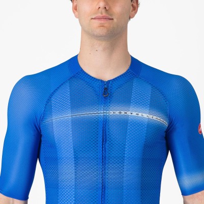 CASTELLI CLIMBER'S A/C JERSEY AZZURRO ITALIA/BELGIAN BLUE