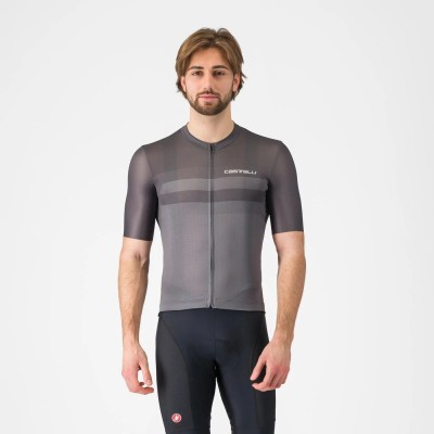 CASTELLI SIMBOLO JERSEY SMOKY GRAY/DARK GRAY