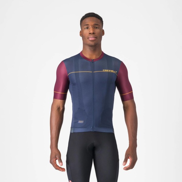 CASTELLI UNLTD JERSEY BELGIAN BLUE/DEEP BORDEAUX-VIV