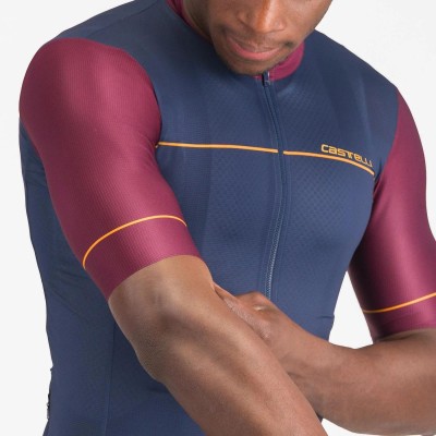 CASTELLI UNLTD JERSEY BELGIAN BLUE/DEEP BORDEAUX-VIV