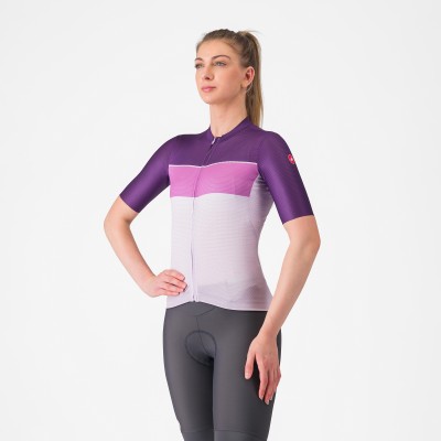 CASTELLI ELEGANTE JERSEY W ORCHID PETAL/HORTENSIA-PURPLE