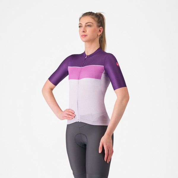 CASTELLI ELEGANTE JERSEY W ORCHID PETAL/HORTENSIA-PURPLE