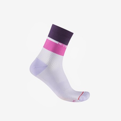 CASTELLI ELEGANTE 12 SOCK ORCHID PETAL/HORTENSIA-PURPLE