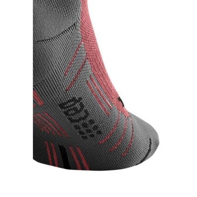 CEP HIKING LIGHT MERINO LOW CUT SOCKS W BERRY GREY
