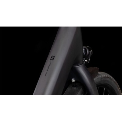 CUBE KATHMANDU HYBRID C62 SLX 400X 2025 CARBON' N' BLACK