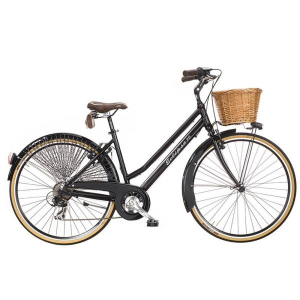 ECLIPSE CITY 28" RETRO' 6V ALU NERO